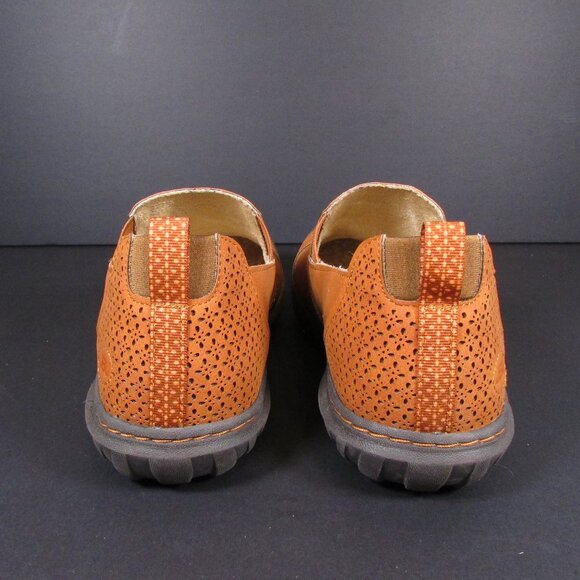 JBU Jambu Women's Shoes 8M Tan Leather Memory Foam Slip-Ons BRAND NEW - Picture 6 of 10